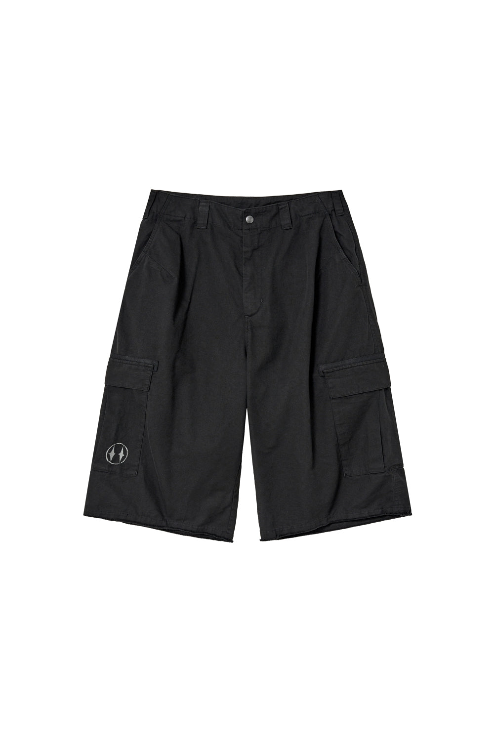 Hatchingroom - Twinkle Cargo Shorts (Black) product image 1 | TRAB K-Fashion Australia