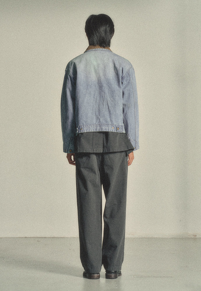 Art if acts - Marina Denim Work Jacket (Used Light Indigo) product image 5 | TRAB K-Fashion Australia