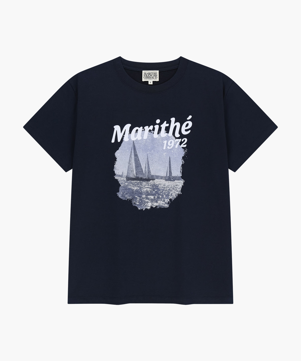 Marithe & Francois Girbaud - Aerocool Vacance Graphic Tee (Dark Navy) product image 6 | TRAB K-Fashion Australia