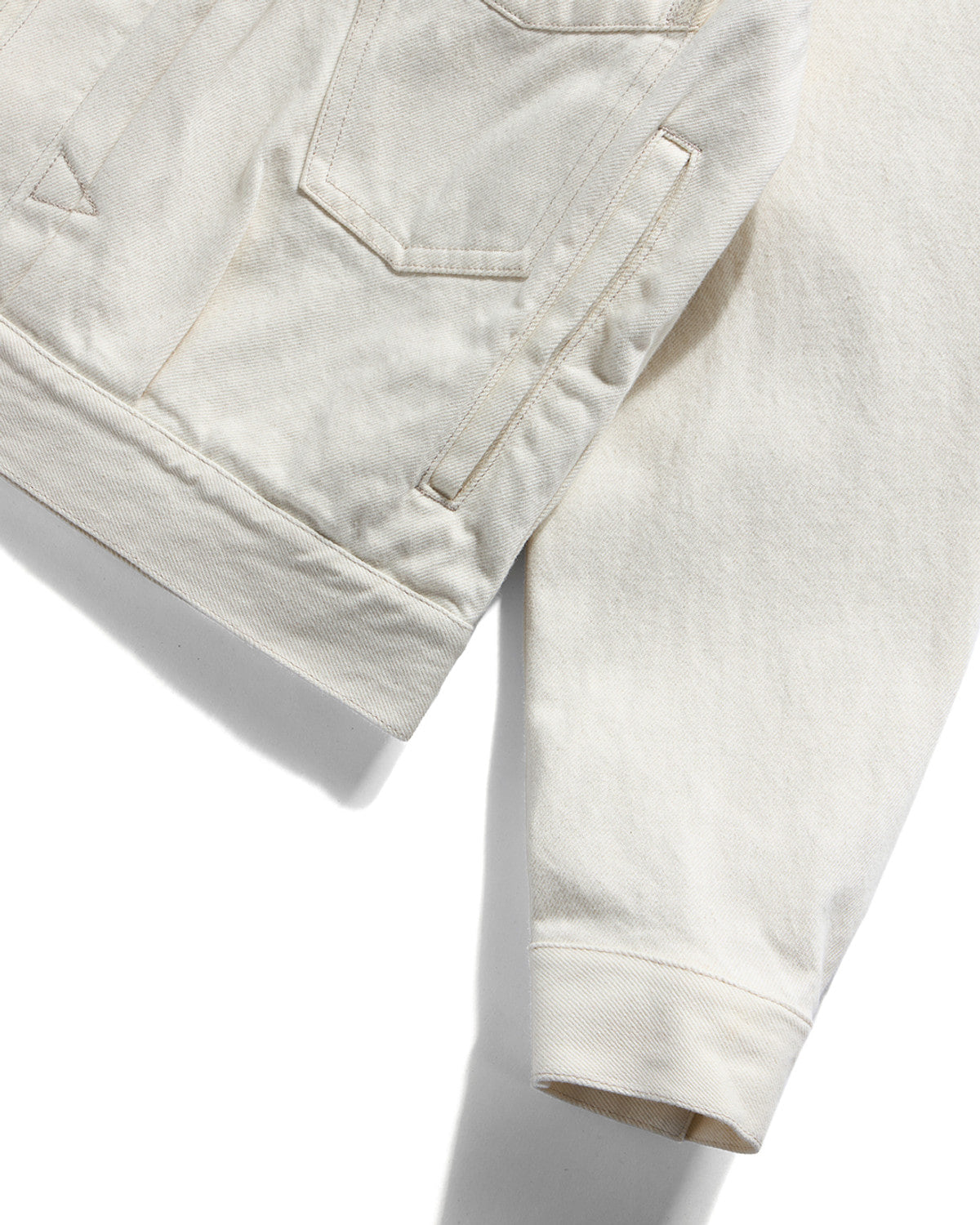 Eastlogue - Country Short Trucker Jacket (Ecru) product image 6 | TRAB K-Fashion Australia