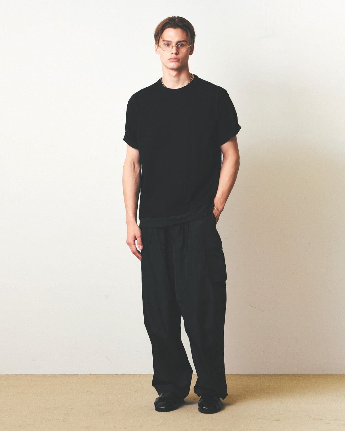 Eastlogue - Fishtail T-shirts (Black) product image 3 | TRAB K-Fashion Australia
