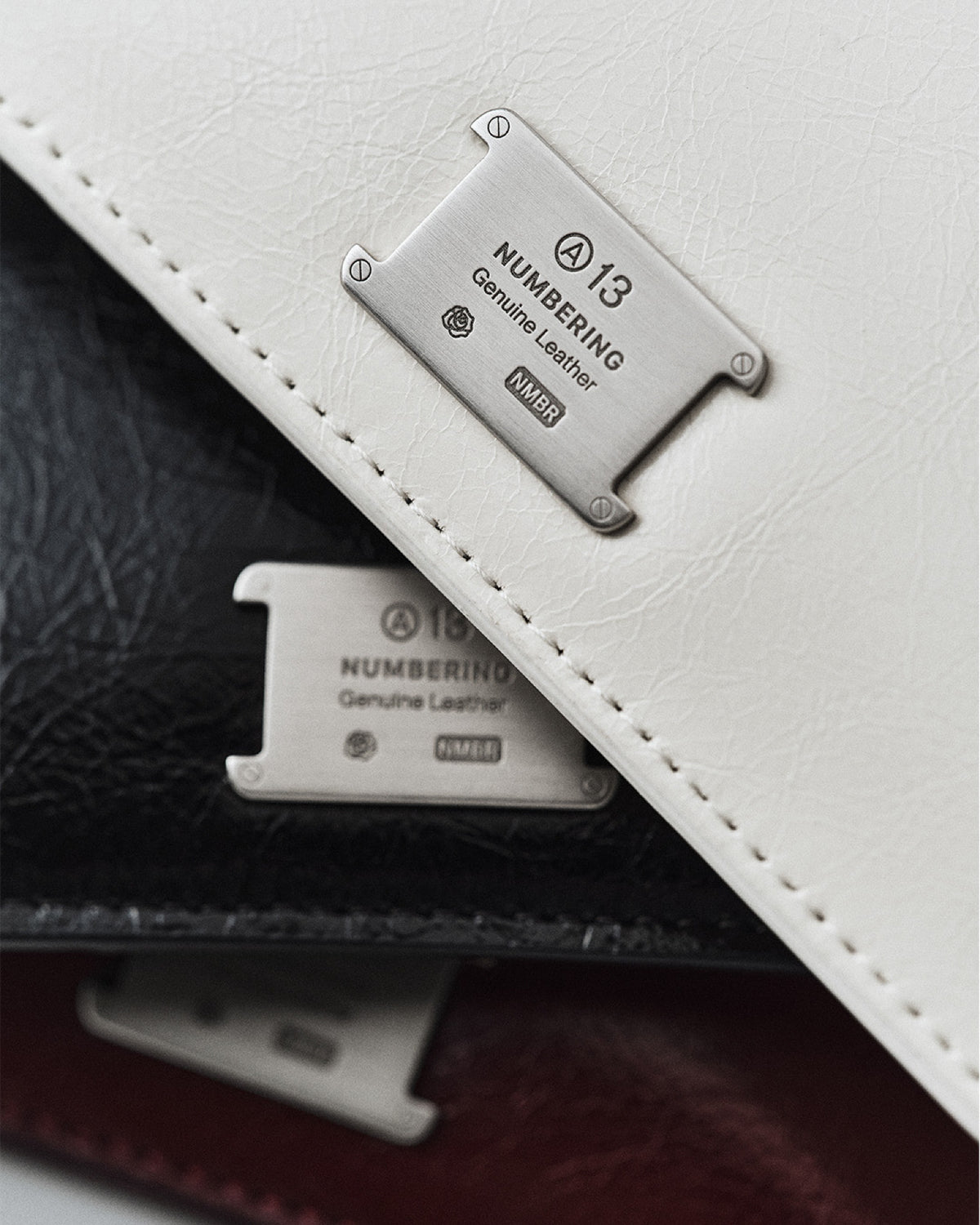 Numbering - Crackled Leather Wallet #1056 product image 2 | TRAB K-Fashion Australia