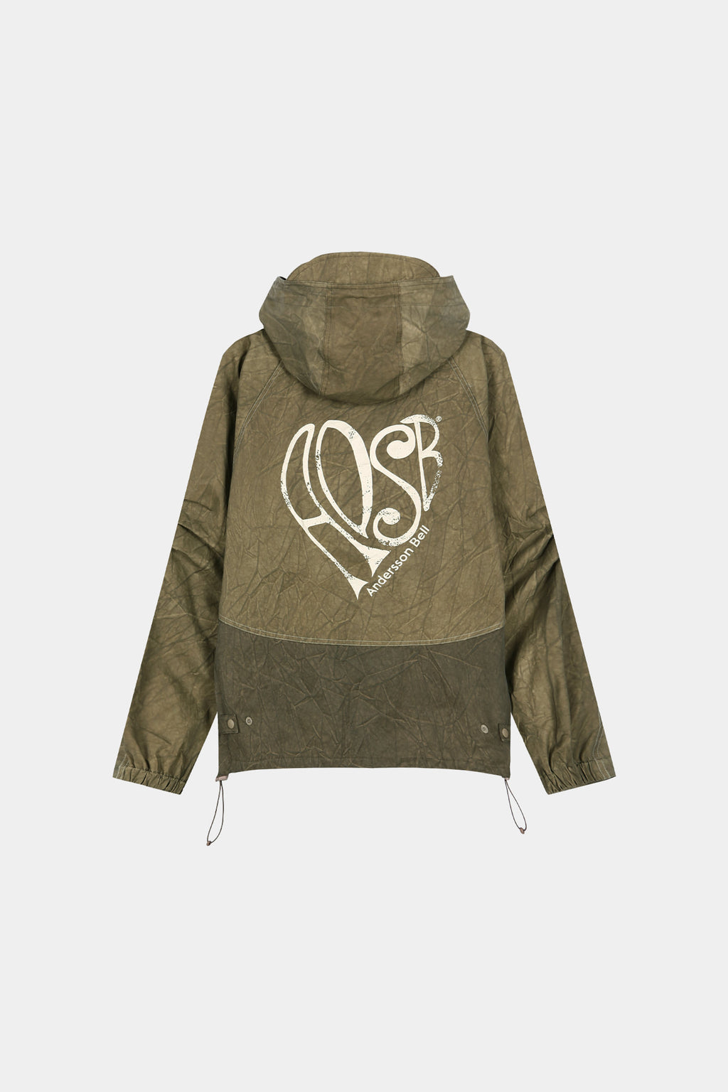 Andersson Bell - Unisex Tie-Dyed Beach Shell Jacket (Beige) product image 13 | TRAB K-Fashion Australia