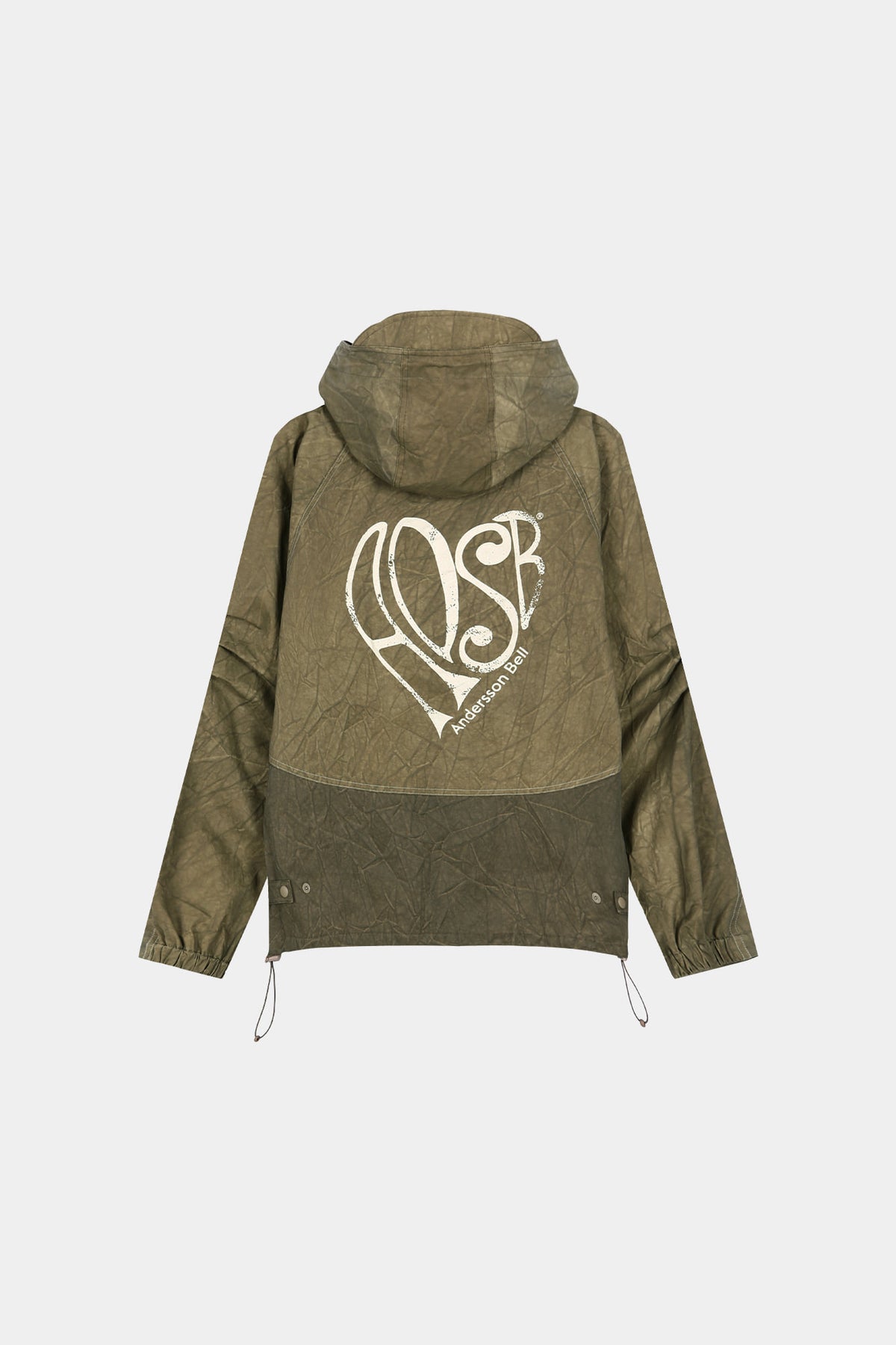 Andersson Bell - Unisex Tie-Dyed Beach Shell Jacket (Beige) product image 13 | TRAB K-Fashion Australia