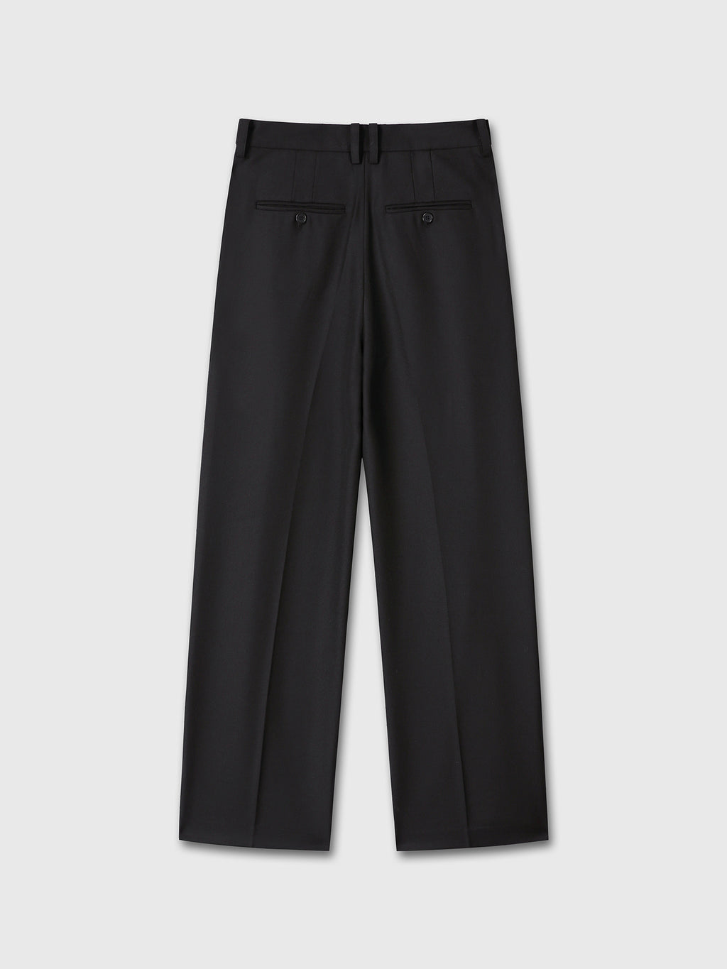Tonywack - Pleated Wool Tailored Pants (Black) product image 8 | TRAB K-Fashion Australia