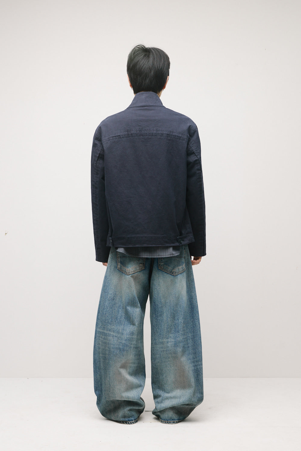 Hatchingroom - Silent Harrington Jacket (Dark Navy) product image 7 | TRAB K-Fashion Australia
