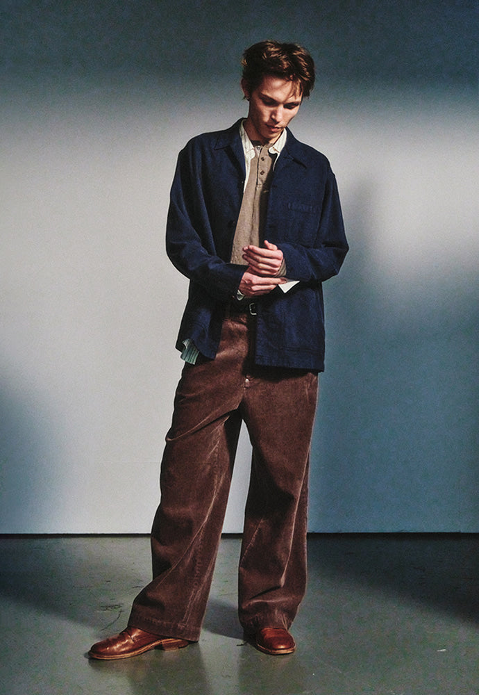 Art if acts - SILK NEP Work Jacket_Japanese Fabric (French Blue) product image 5 | TRAB K-Fashion Australia