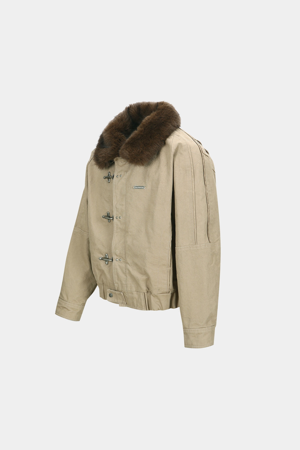 Andersson Bell - Unisex Ortega Washed Cotton Jacket (Beige) product image 13 | TRAB K-Fashion Australia