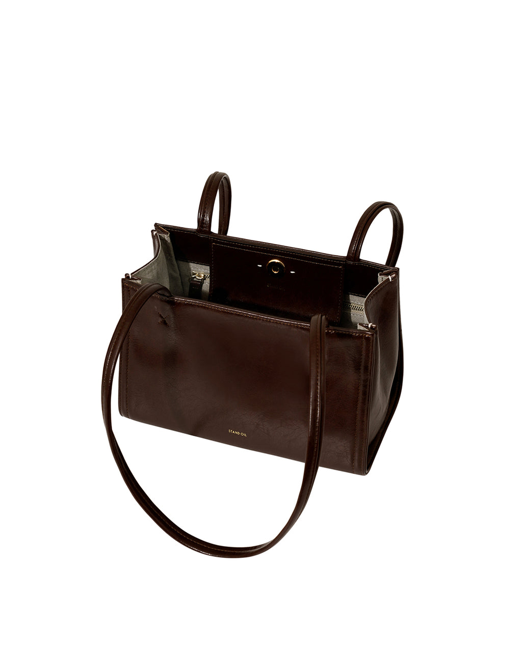 Stand Oil - Oblong bag Tiny (Maroon) product image 6 | TRAB K-Fashion Australia