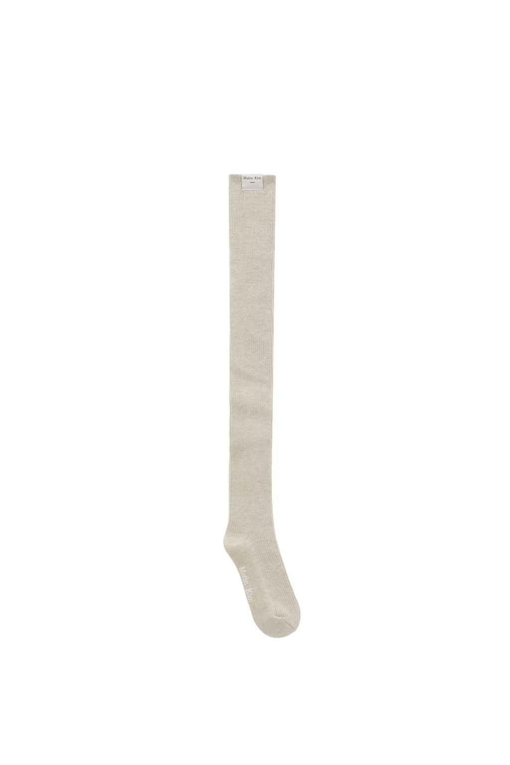Matin Kim - Wool Blended Over Knee Socks (Grey) product image 6 | TRAB K-Fashion Australia