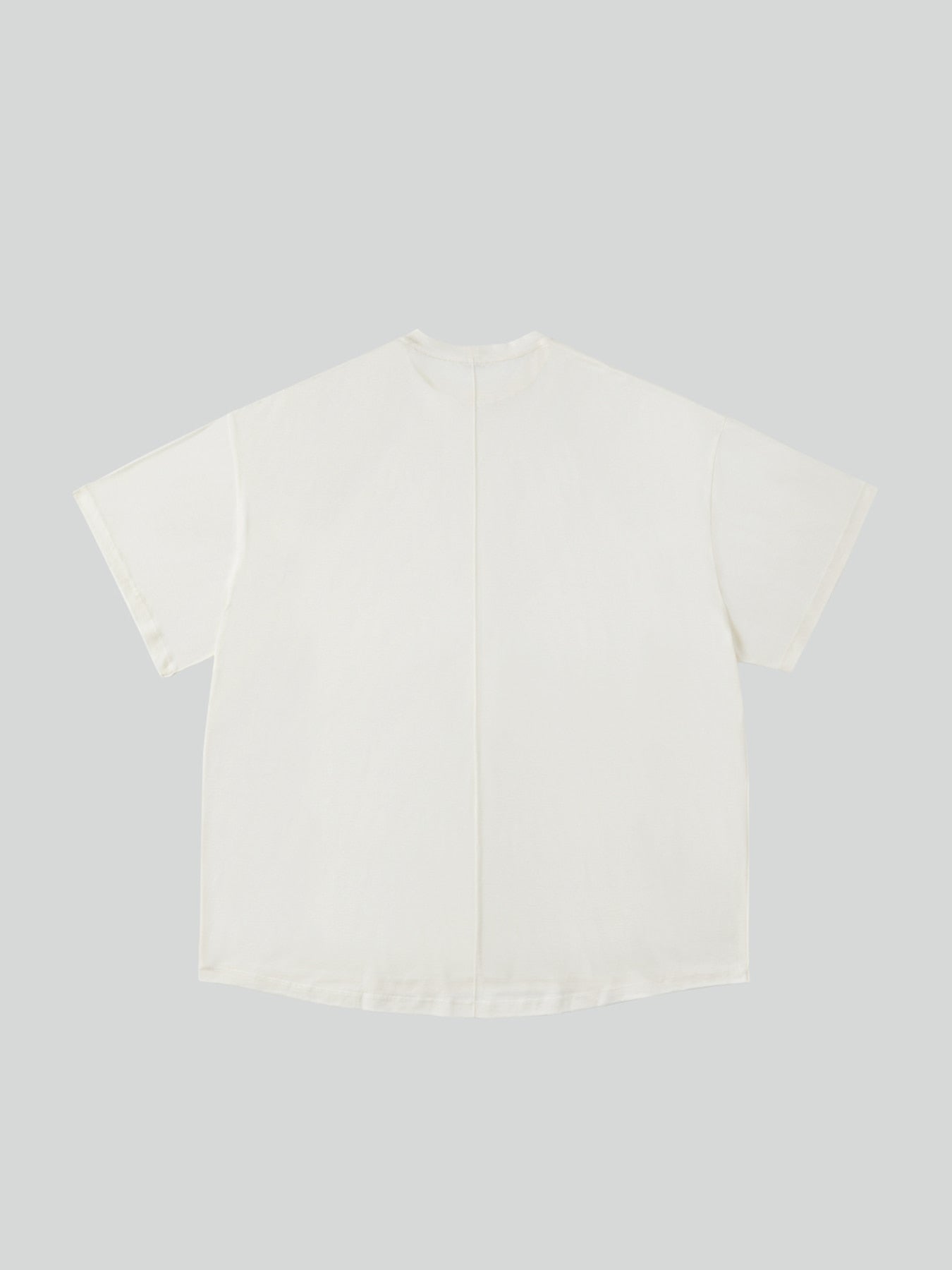 Recto - Fluid Oversized T-Shirt (Ivory) product image 11 | TRAB K-Fashion Australia