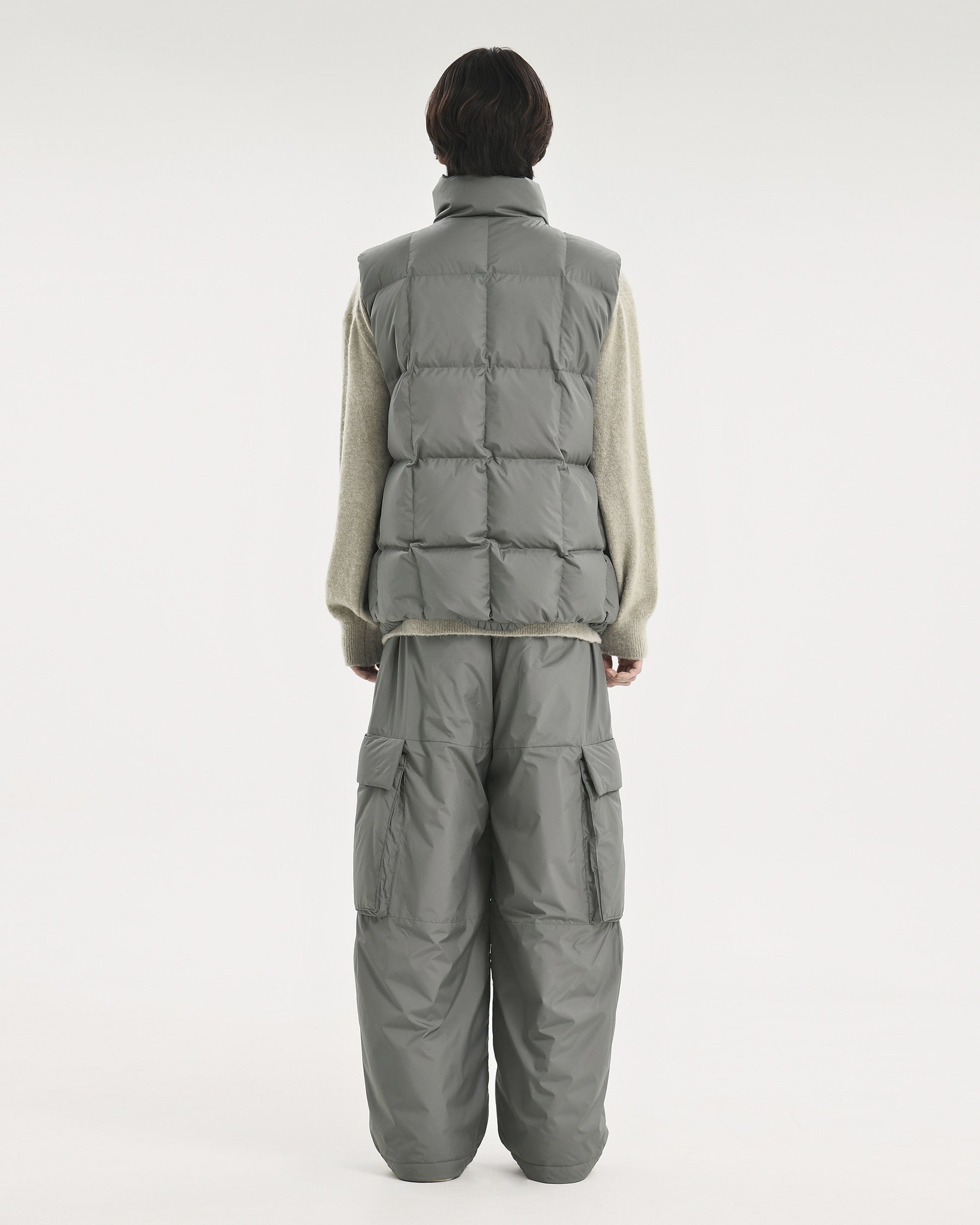 Brownyard - Travel Goose Down Vest (Olive Grey) product image 5 | TRAB K-Fashion Australia