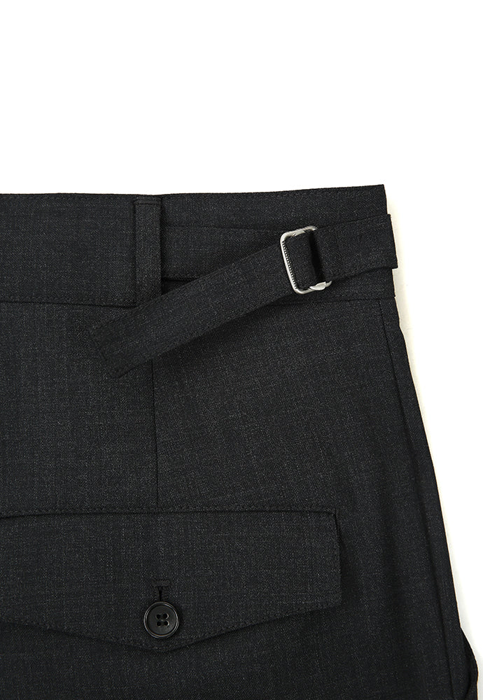 Art if acts - Wool Side Two Tuck Pants (Charcoal) product image 12 | TRAB K-Fashion Australia