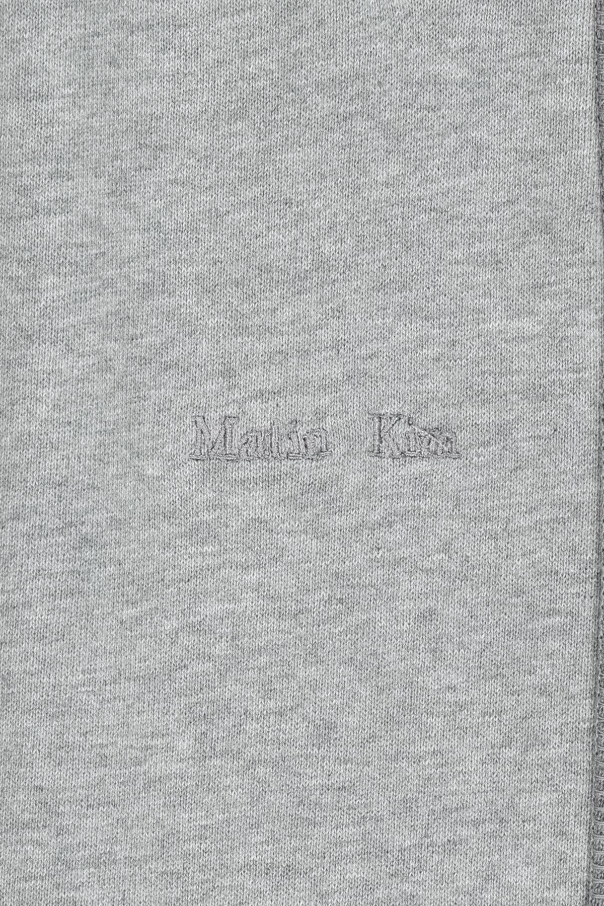 Matin Kim - Colorblock Cut Seam Sweatpants (Grey) product image 5 | TRAB K-Fashion Australia