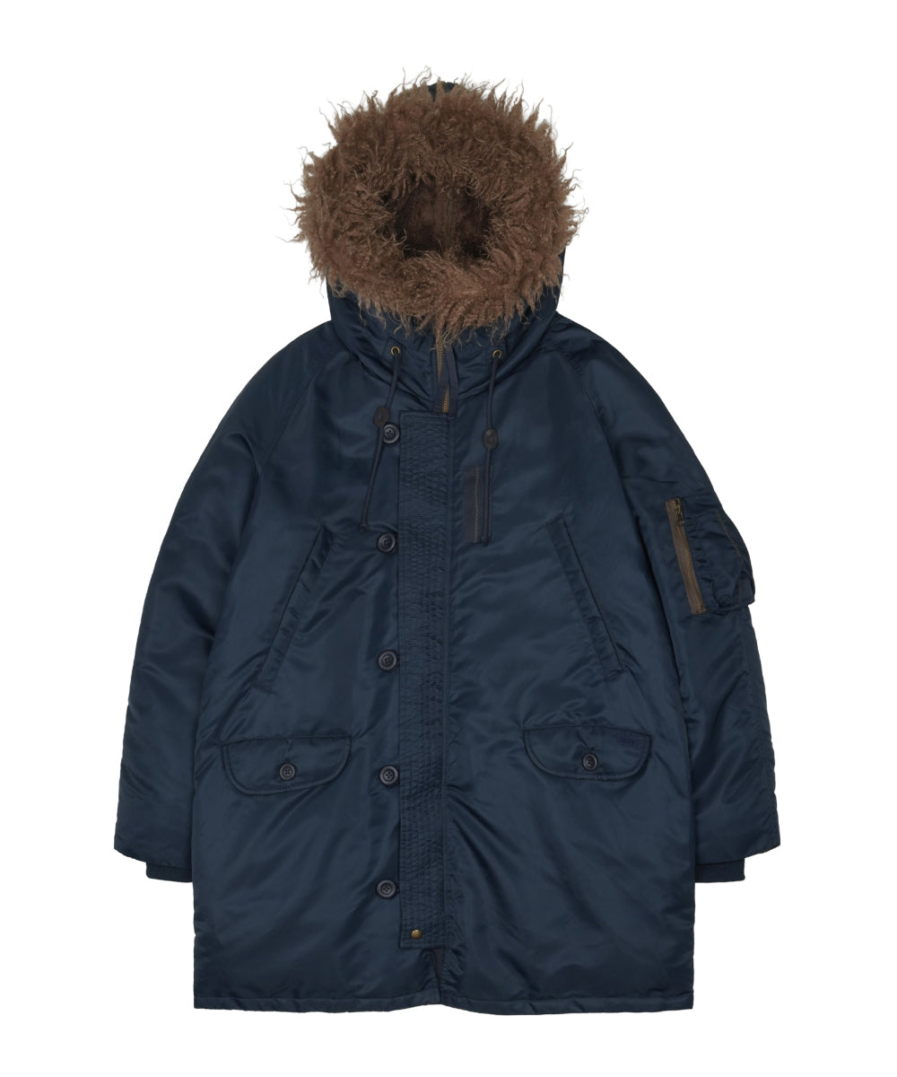 Coyseio - Hooded Field Down Jacket (Navy) product image 14 | TRAB K-Fashion Australia