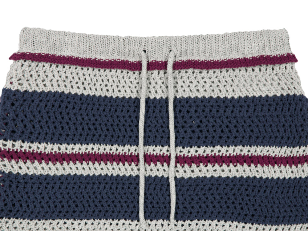 Coyseio - Stripe Layered Knit Skirt (Grey) product image 12 | TRAB K-Fashion Australia