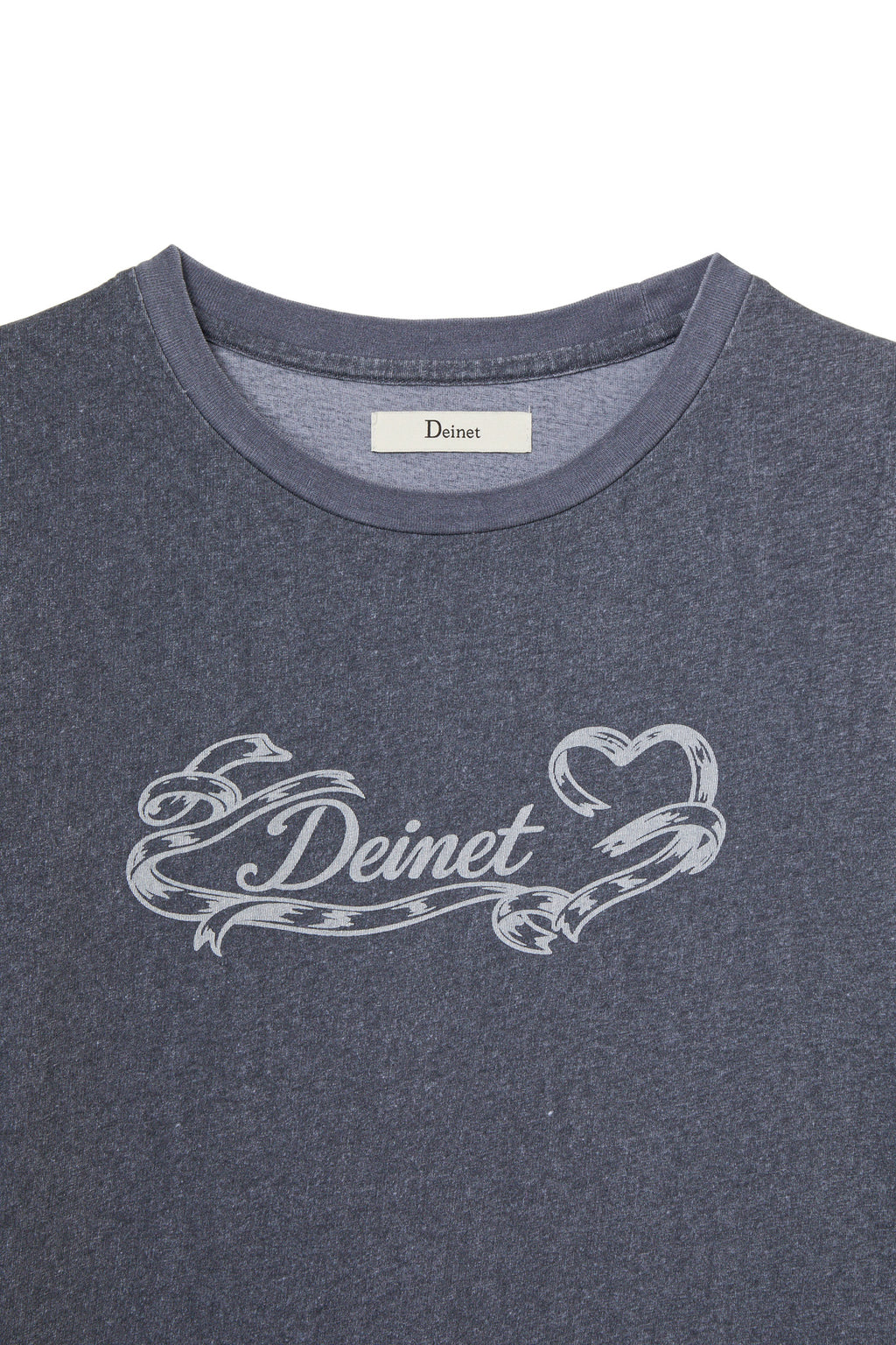 Deinet - Ruffle Washed T-Shirt (Navy) product image 12 | TRAB K-Fashion Australia