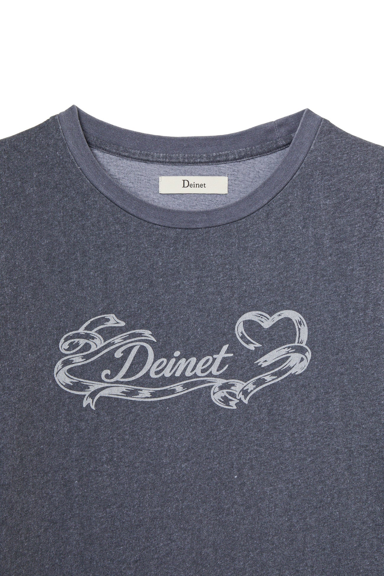 Deinet - Ruffle Washed T-Shirt (Navy) product image 12 | TRAB K-Fashion Australia