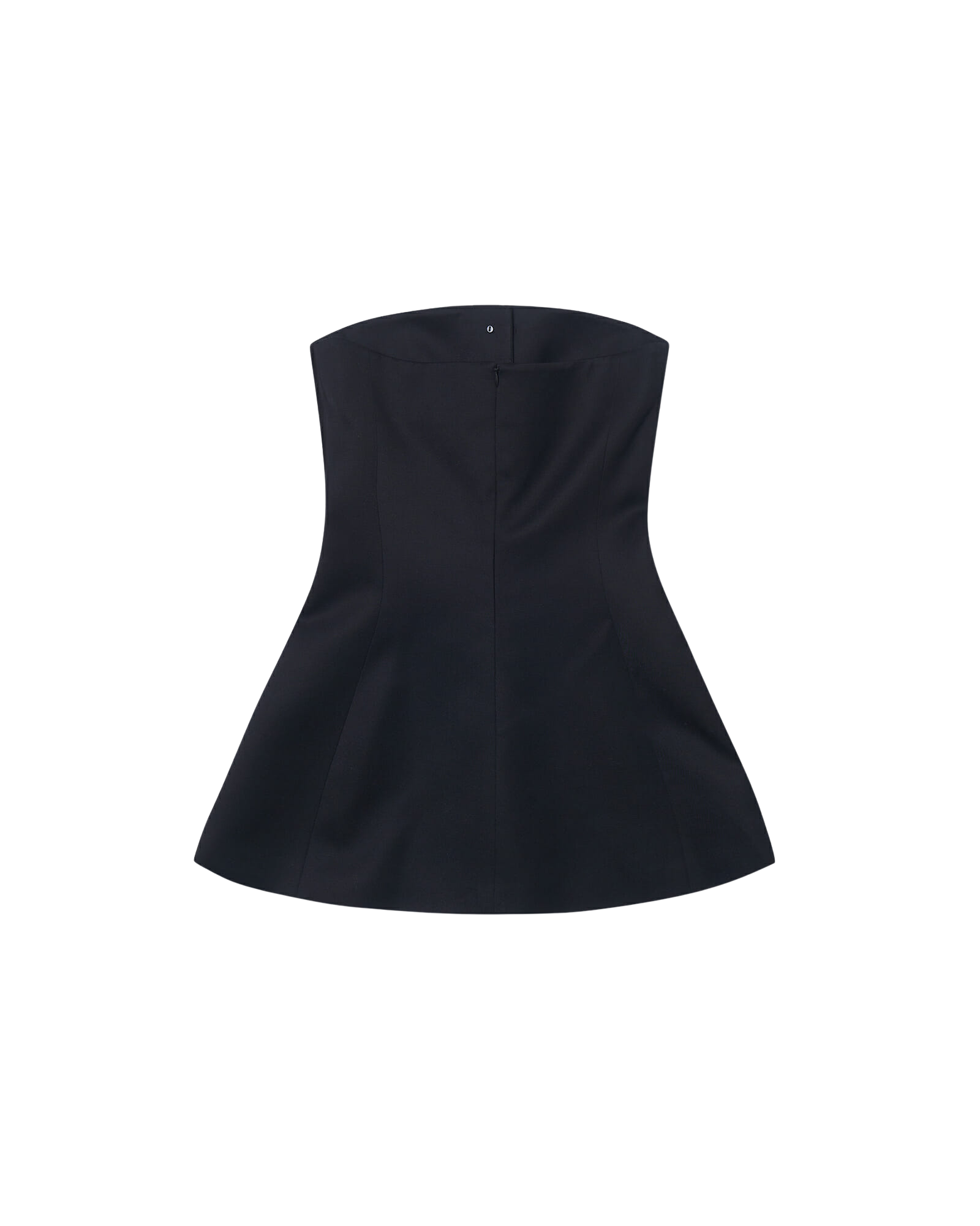 Kimhe Kim - Pearl Buttons Wool-Blend Bustier Mini Dress (Black) product image 7 | TRAB K-Fashion Australia