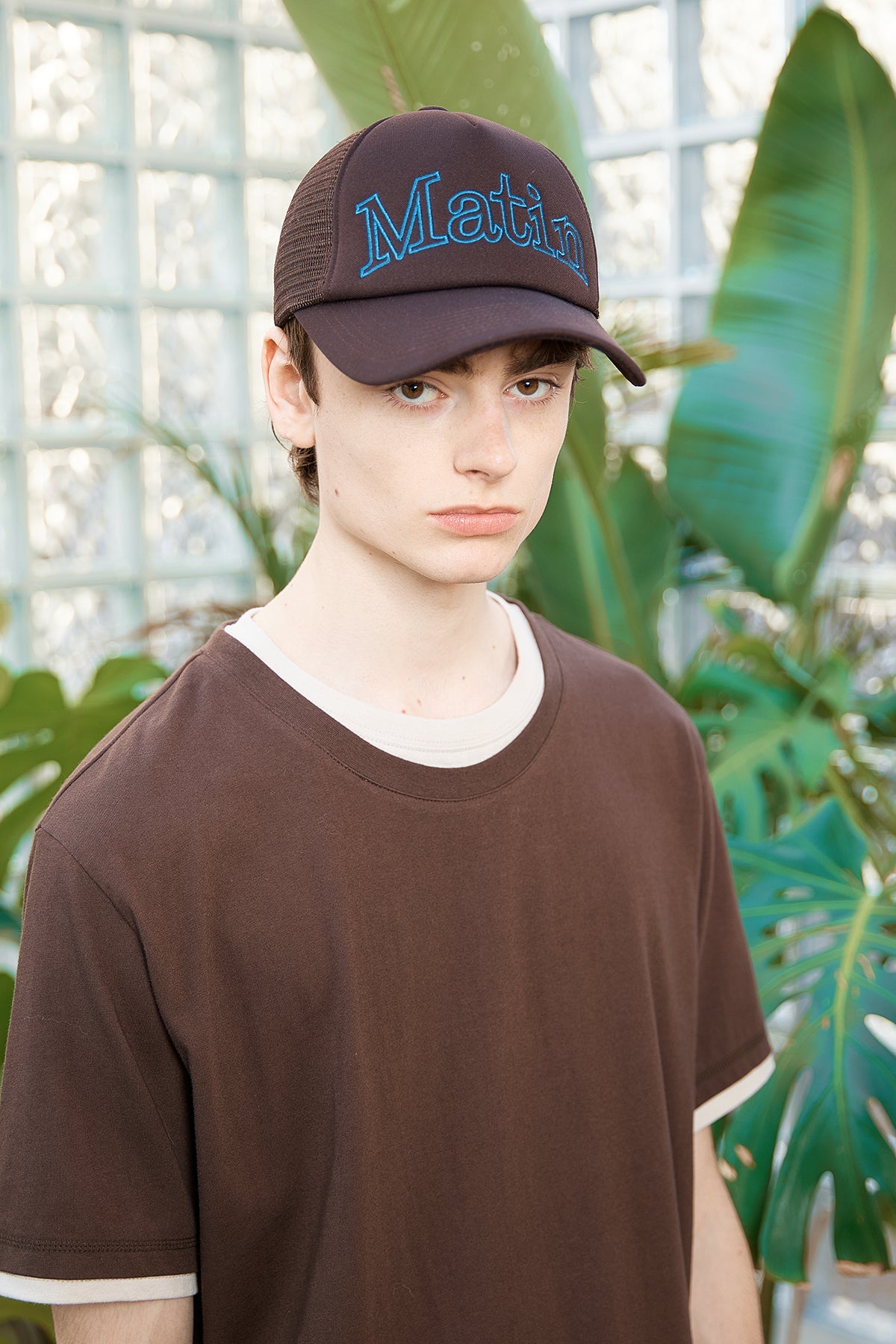 Matin Kim - Color Point Layered Top (Brown) product image 10 | TRAB K-Fashion Australia