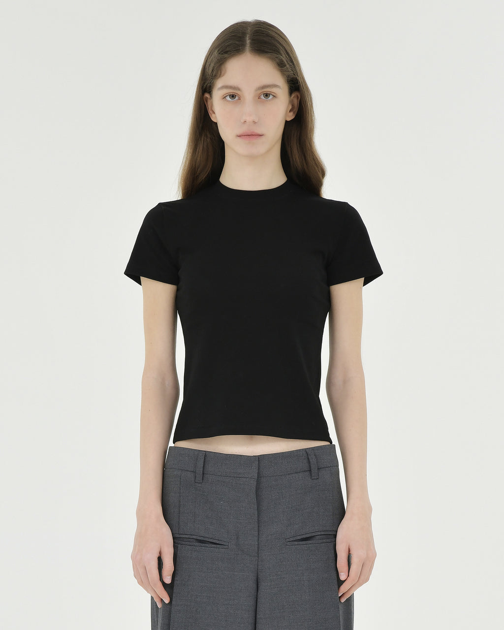 Brownyard - Shrunk T Shirt (Black) product image 1 | TRAB K-Fashion Australia