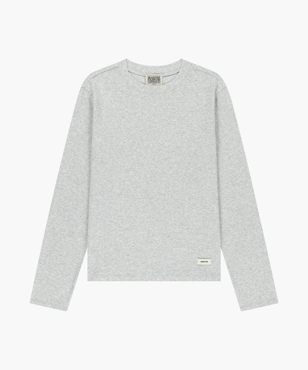 Marithe & Francois Girbaud - Basic Long Sleeve (Light Heather Gray) product image 5 | TRAB K-Fashion Australia
