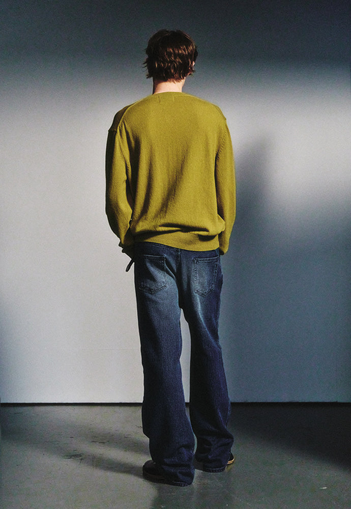 Art if acts - Cashmere V-Neck Knit (Sprout) product image 3 | TRAB K-Fashion Australia