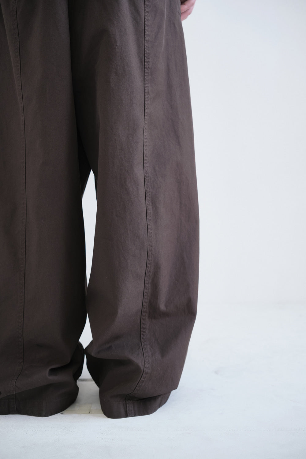Hatchingroom - Slump Trousers (Dark Brown) product image 9 | TRAB K-Fashion Australia