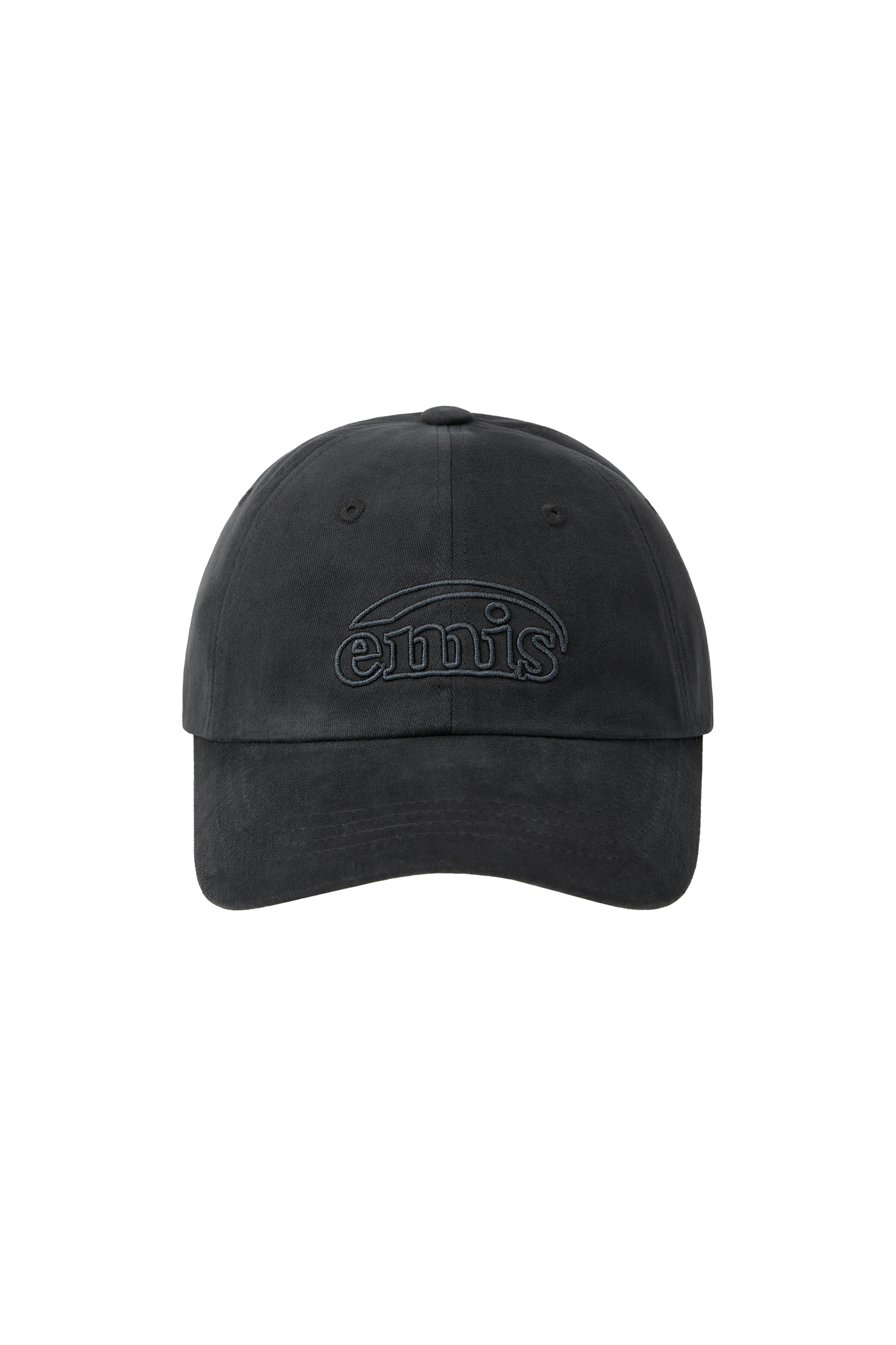 Emis - Cotton Brushed Ball Cap (Charcoal) product image 1 | TRAB K-Fashion Australia