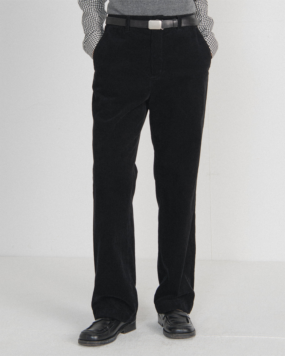 Brownyard - Corduroy Pants (Black) product image 5 | TRAB K-Fashion Australia