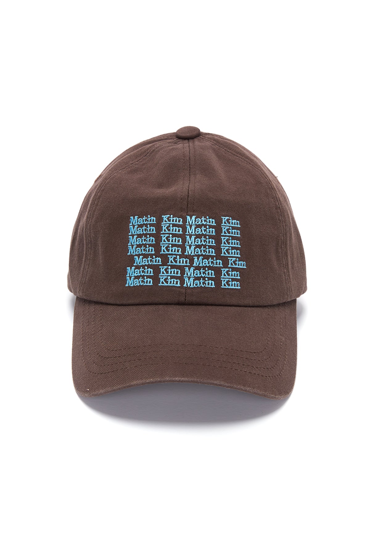 Matin Kim - Lettering Ball Cap (Brown) product image 1 | TRAB K-Fashion Australia