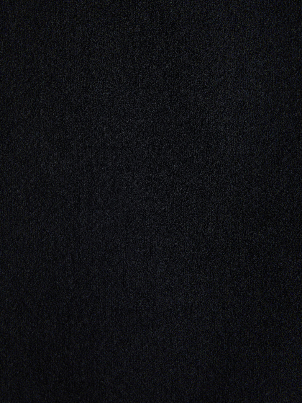 Recto - Wool Tweed V-Neck Top (Black) product image 5 | TRAB K-Fashion Australia