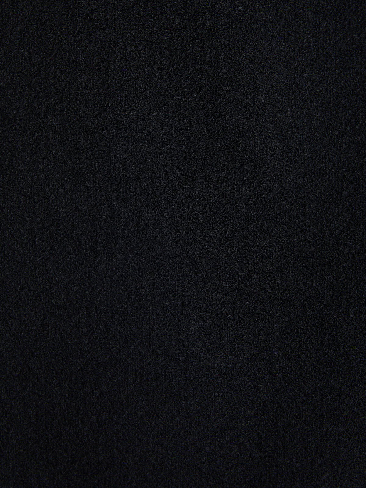 Recto - Wool Tweed V-Neck Top (Black) product image 5 | TRAB K-Fashion Australia