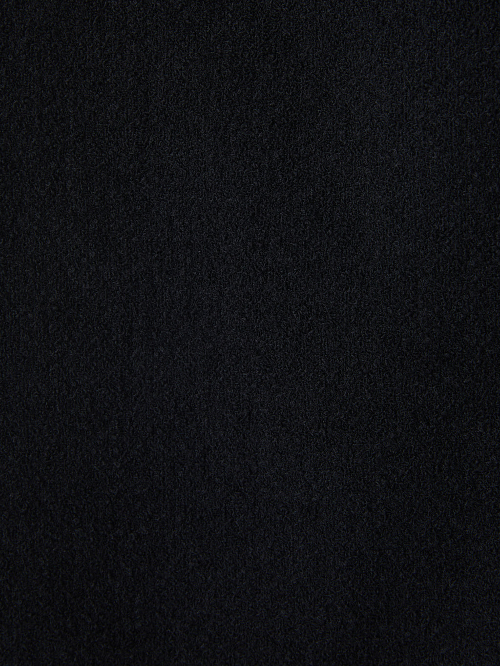 Recto - Wool Tweed V-Neck Top (Black) product image 5 | TRAB K-Fashion Australia