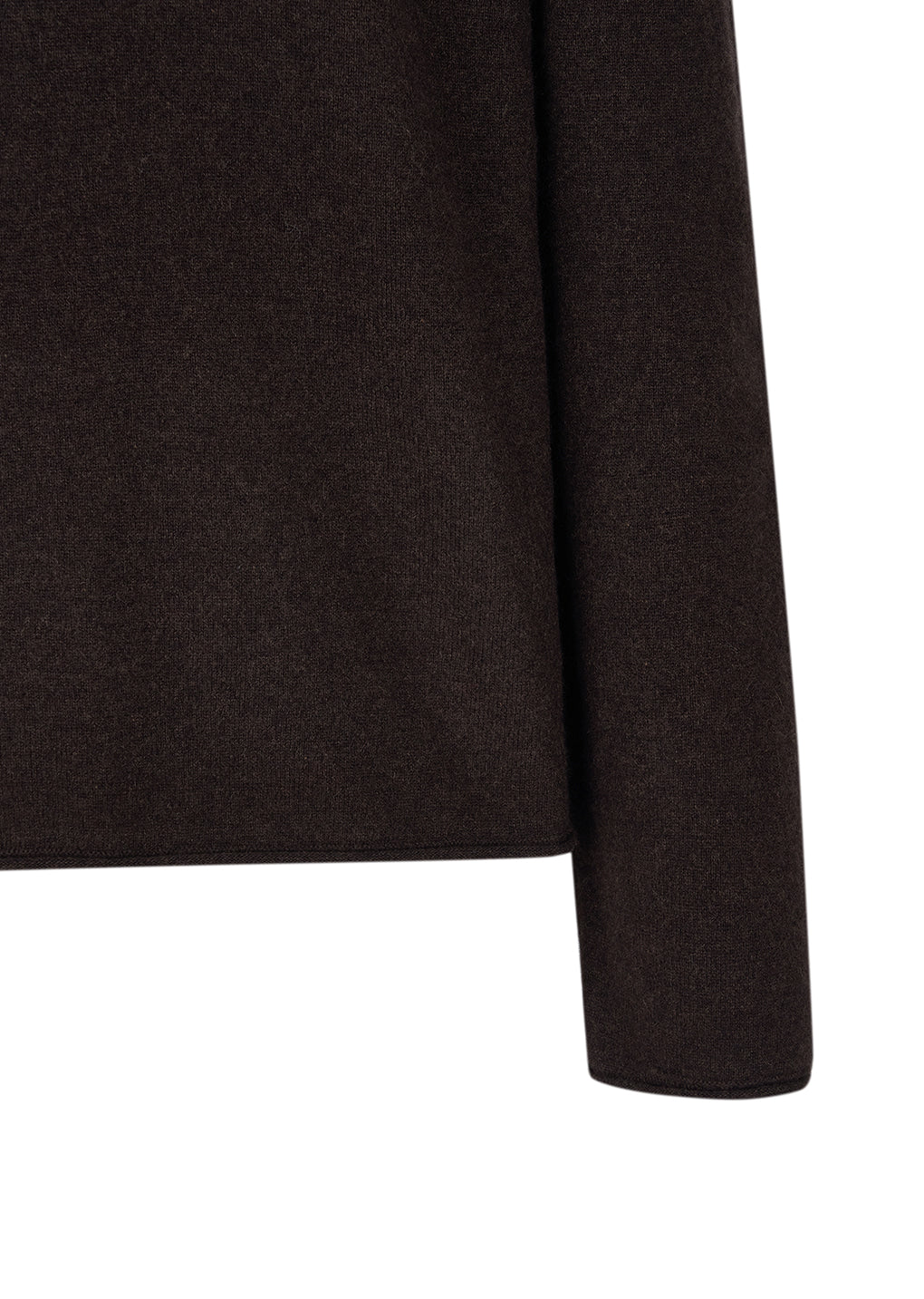 Amomento - Cashmere Easy Crewneck Knit (Brown) product image 10 | TRAB K-Fashion Australia
