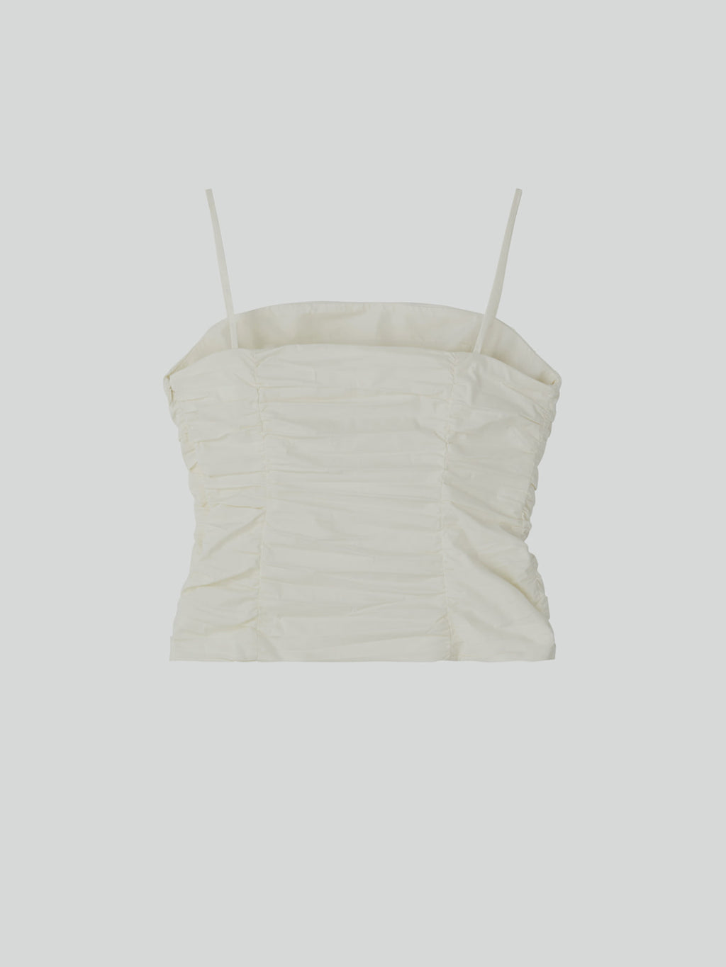 Recto - Gathered Bustier Top (Ivory) product image 2 | TRAB K-Fashion Australia