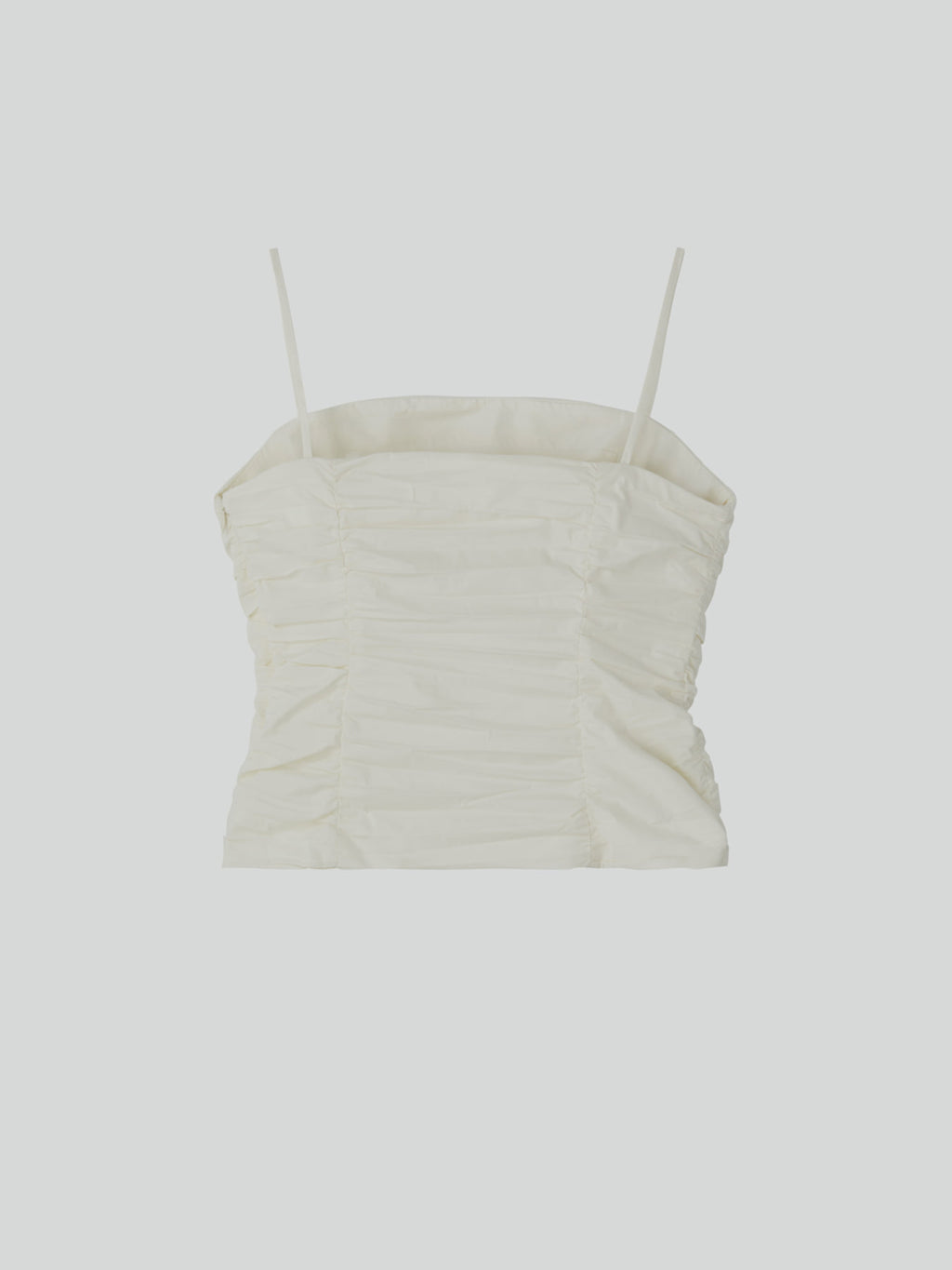 Recto - Gathered Bustier Top (Ivory) product image 2 | TRAB K-Fashion Australia