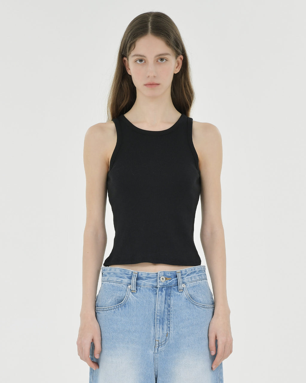 Brownyard - Sleeveless Top (Black) product image 1 | TRAB K-Fashion Australia