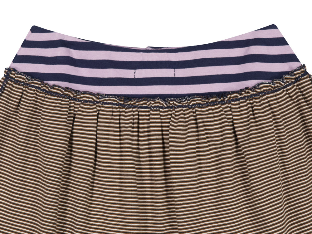 Coyseio - Colored Stripe Midi Skirt (Purple) product image 15 | TRAB K-Fashion Australia