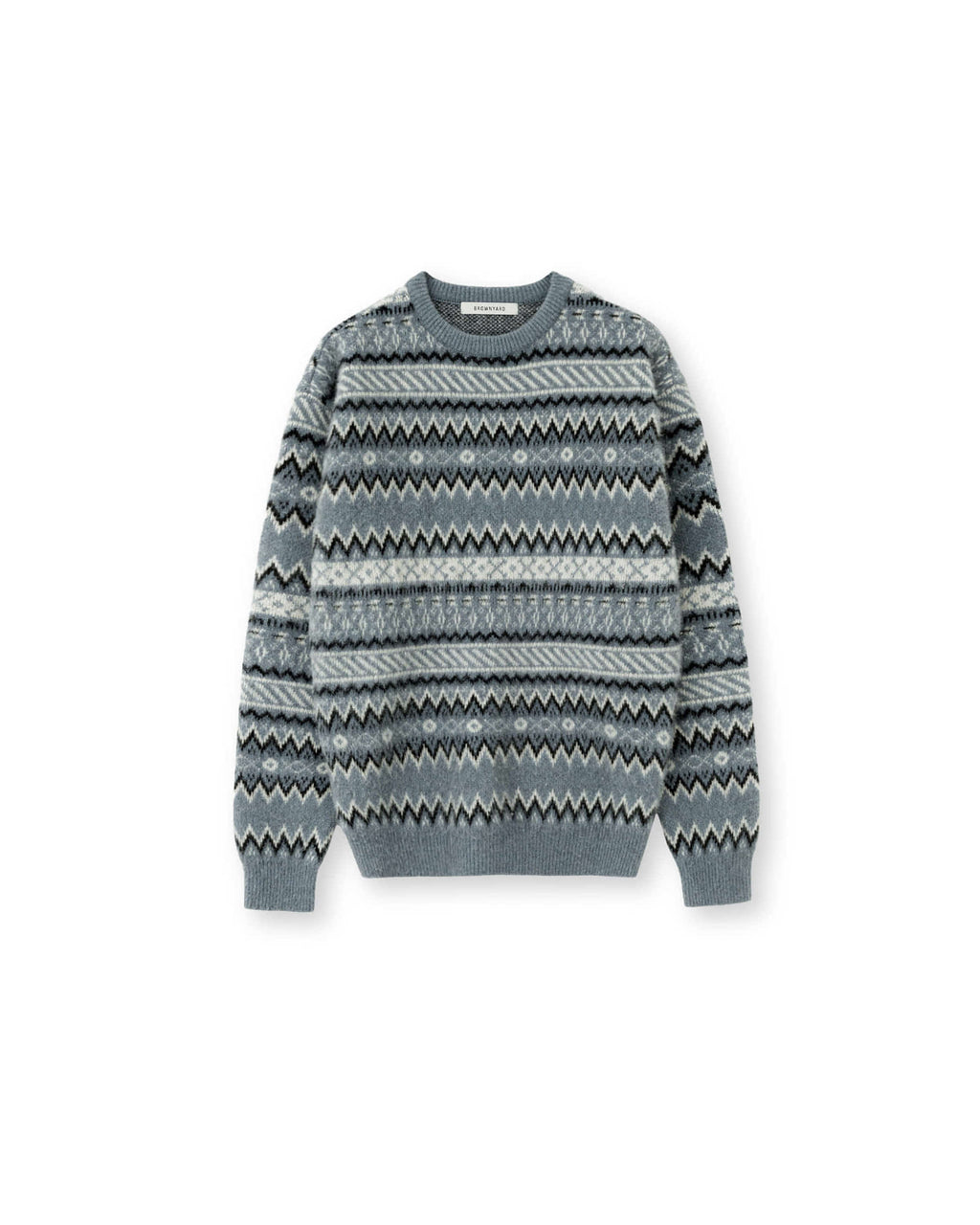 Brownyard - Fair Isle Sweater (Blue) product image 3 | TRAB K-Fashion Australia