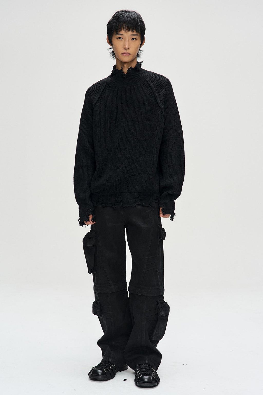 Andersson Bell - Roghen Turtle Neck Sweater (Taupe) product image 5 | TRAB K-Fashion Australia