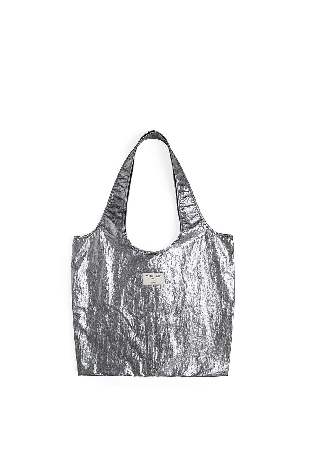 Matin Kim - Matin Line Stitch Ecobag (Dark Silver) product image 2 | TRAB K-Fashion Australia