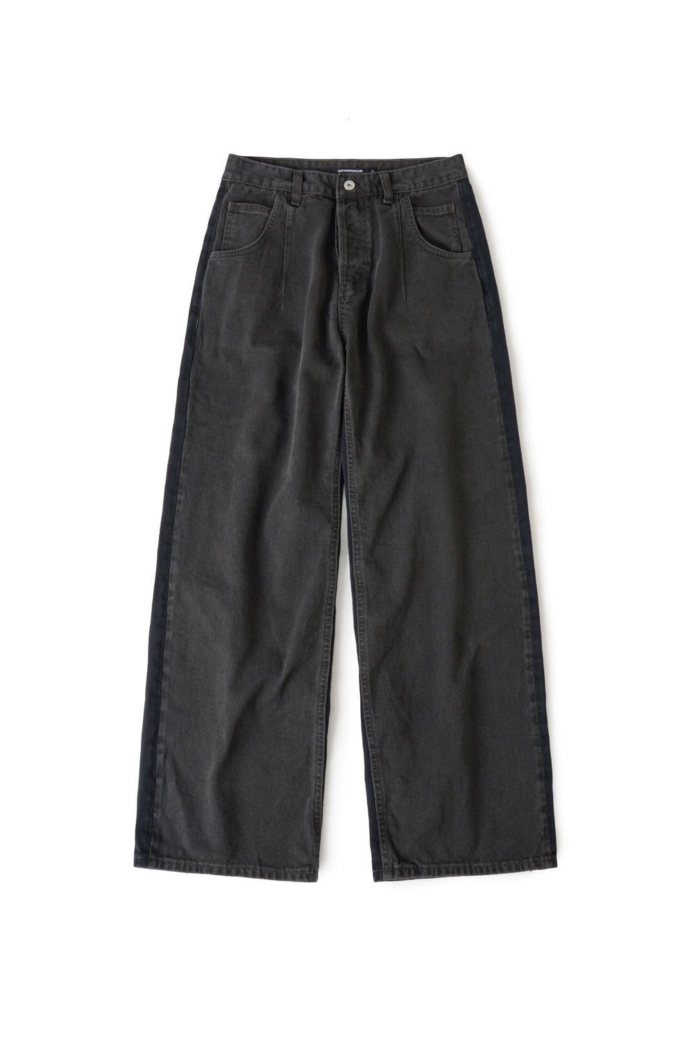 Hatchingroom - Two Face Jeans Dyed (Charcoal/Dark Navy) product image 1 | TRAB K-Fashion Australia