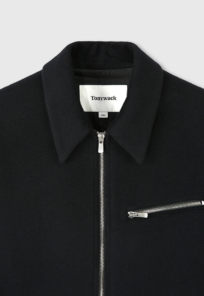 Tonywack - Cashmere Chest Zip Berlin Jacket (Black) product image 9 | TRAB K-Fashion Australia