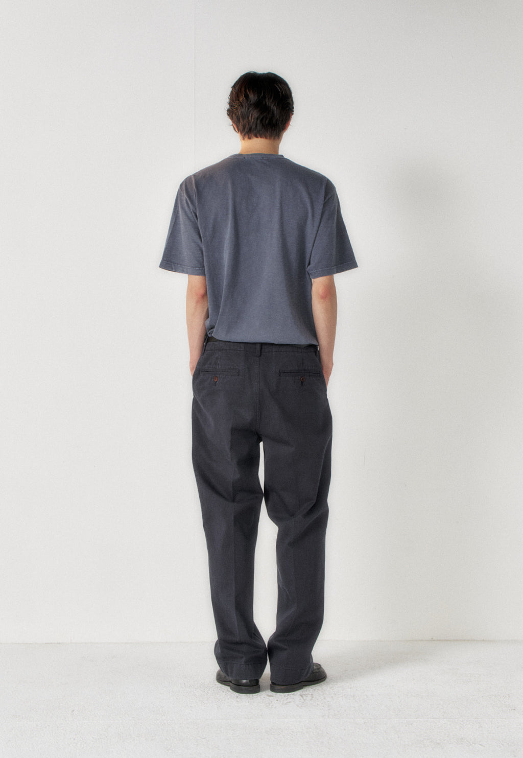 Art if acts - Garment Dyed Slub Pocket T-Shirt (Navy) product image 3 | TRAB K-Fashion Australia