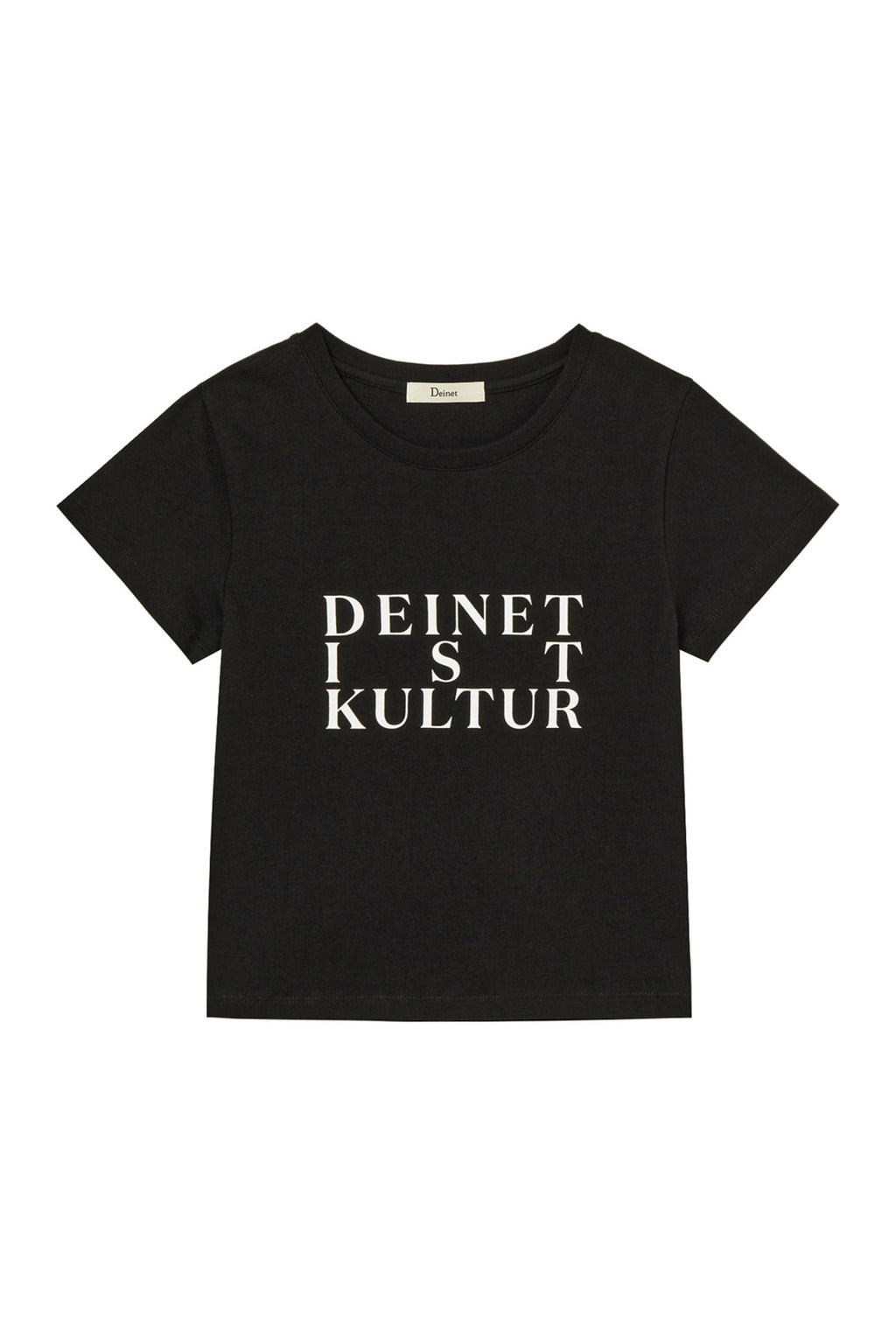Deinet - Bi Graphic Slimsized T-Shirt (Black) product image 1 | TRAB K-Fashion Australia