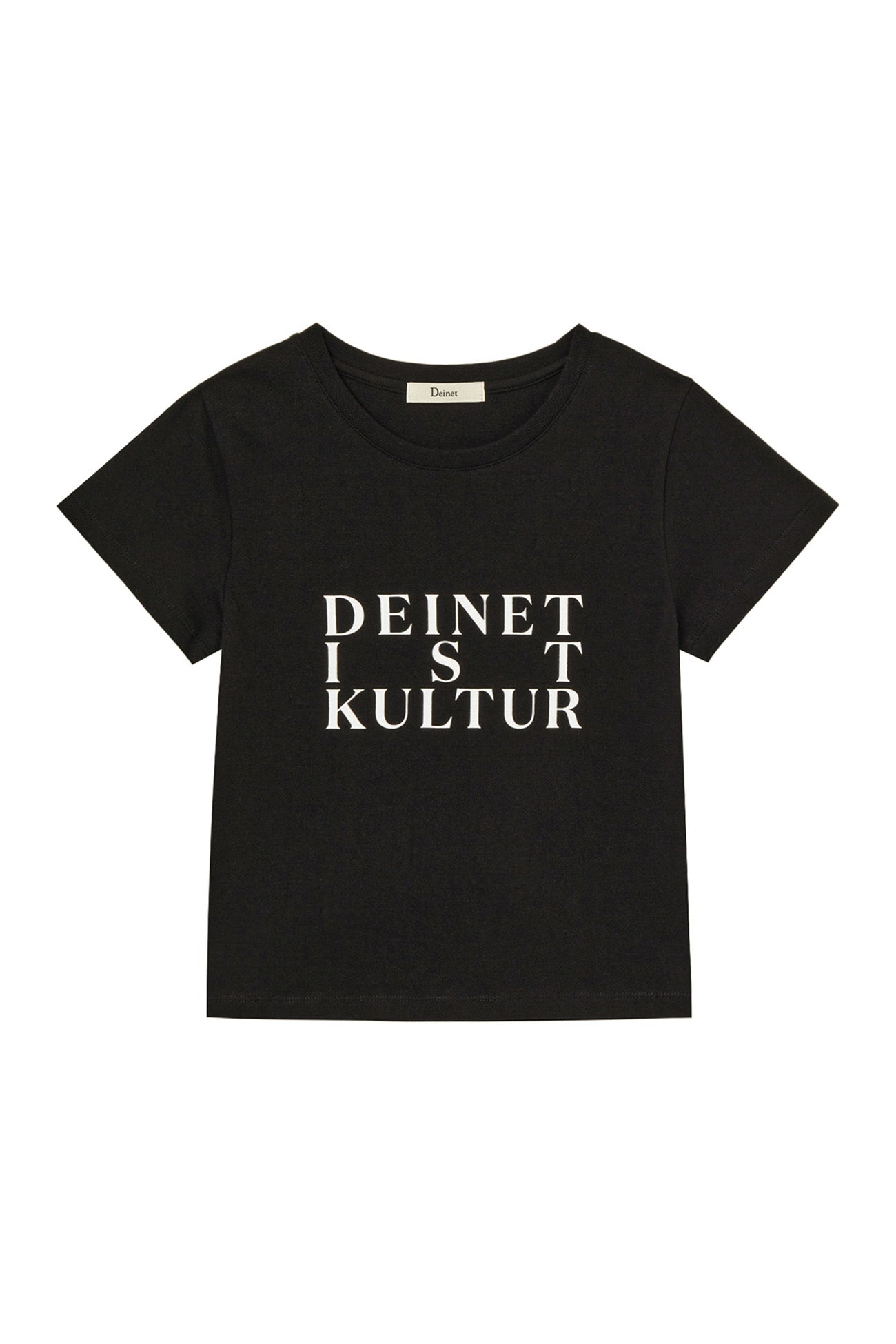 Deinet - Bi Graphic Slimsized T-Shirt (Black) product image 1 | TRAB K-Fashion Australia
