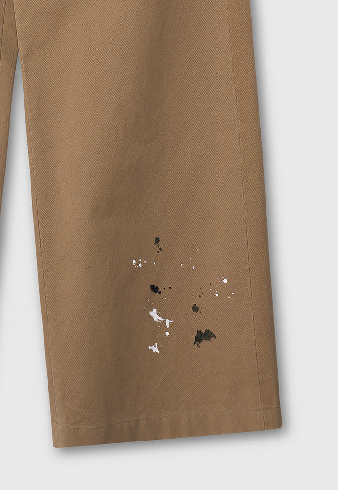 Tonywack - Wide-Leg Heavy Cotton Painter Pants (Beige) product image 13 | TRAB K-Fashion Australia
