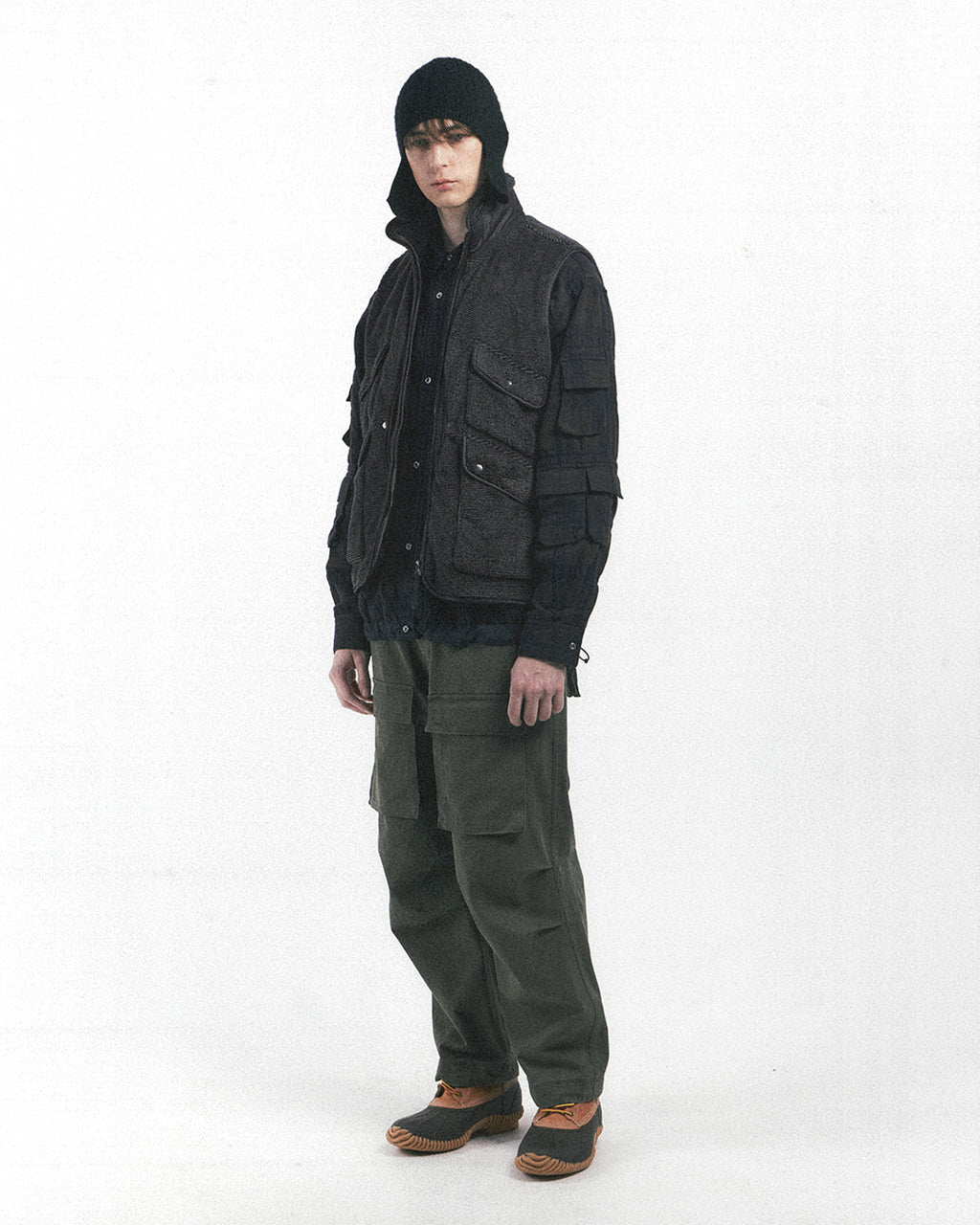 Eastlogue - Hunting Fleece Vest (Black) product image 4 | TRAB K-Fashion Australia
