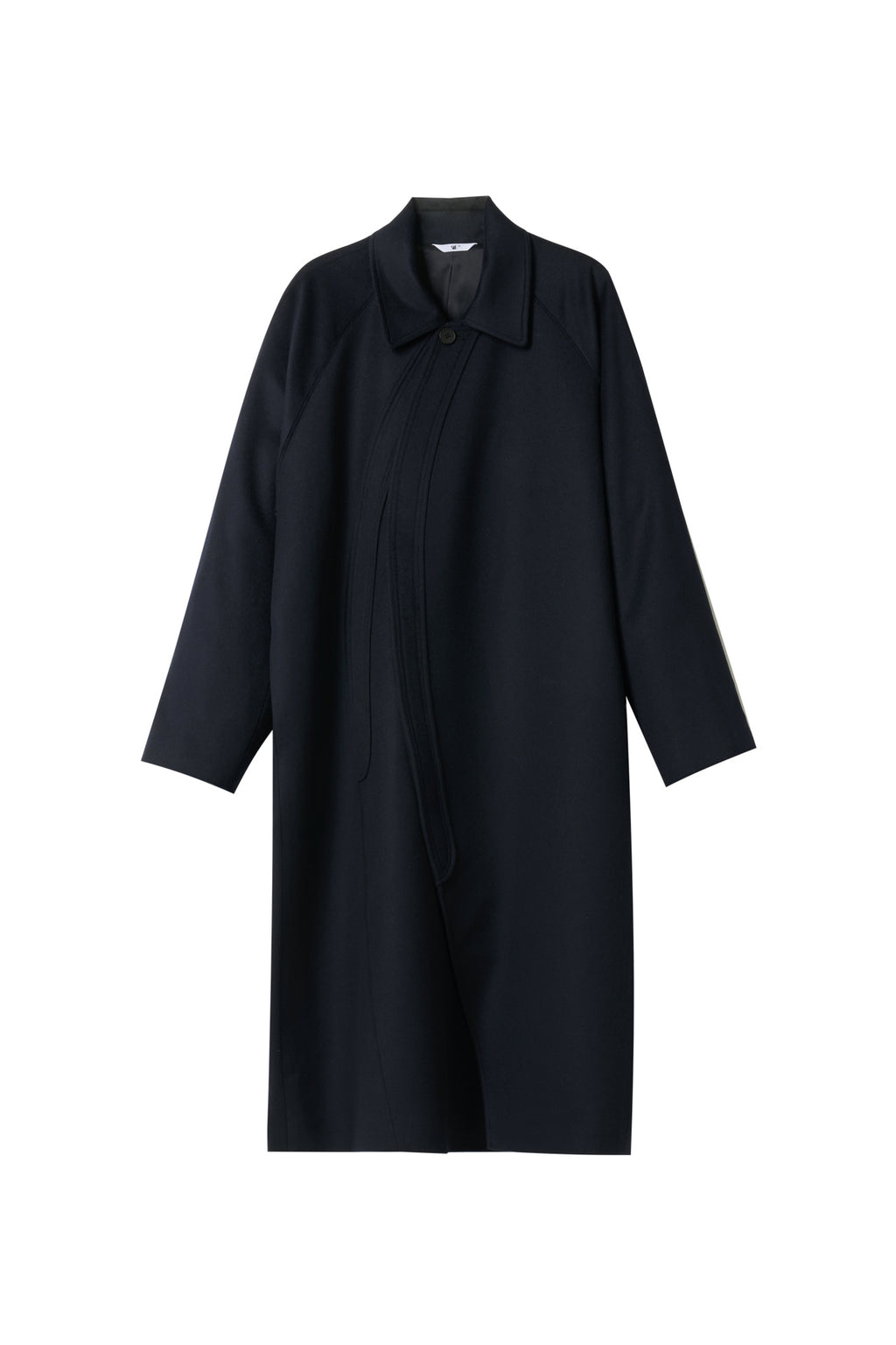 STU - Curved Double Line Mac Coat In Cashmere (Navy) product image 17 | TRAB K-Fashion Australia
